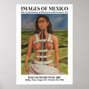 Frida Kahlo Exhibition Art The Broken Column 198 Poster