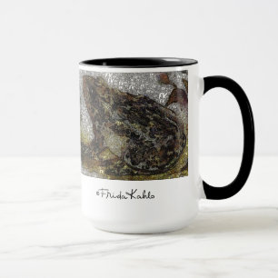 Frida Kahlo FK-Style Frog Painting Mug
