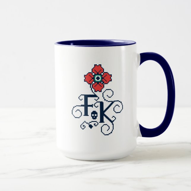 Frida Kahlo | Floral Tribute Mug (Right)