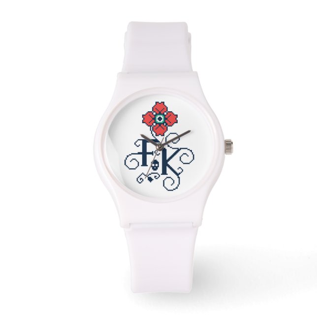 Frida Kahlo | Floral Tribute Watch (Front)