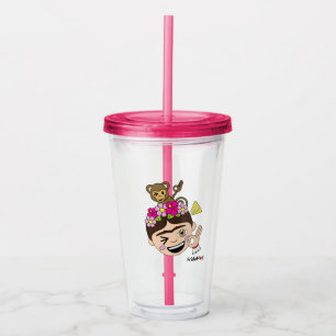 Frida Kahlo FridaMoji - A OK Acrylic Tumbler