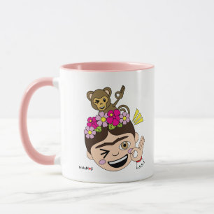 Frida Kahlo   FridaMoji - A OK Mug