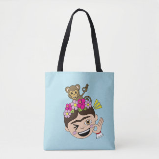 Frida Kahlo | FridaMoji - A OK Tote Bag