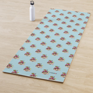 Frida Kahlo   FridaMoji - A OK Yoga Mat