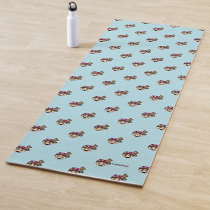 Frida Kahlo FridaMoji - Happy Frida Yoga Mat