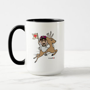 Frida Kahlo FridaMoji - Reindeer Mug
