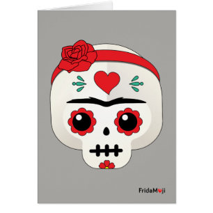 Frida Kahlo   FridaMoji - Sugar Skull