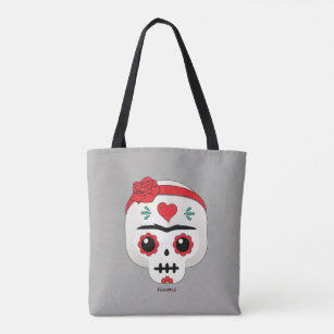 Frida Kahlo   FridaMoji - Sugar Skull Tote Bag