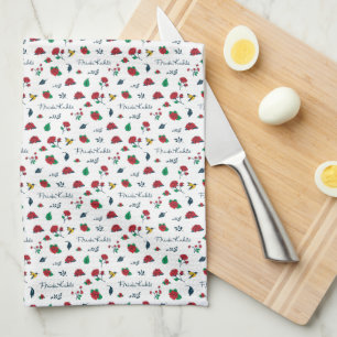 Frida Kahlo   Heart of Mexico Tea Towel