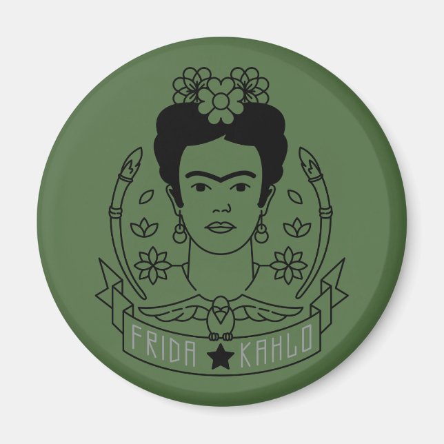 Frida Kahlo | Heroína Magnet (Front)