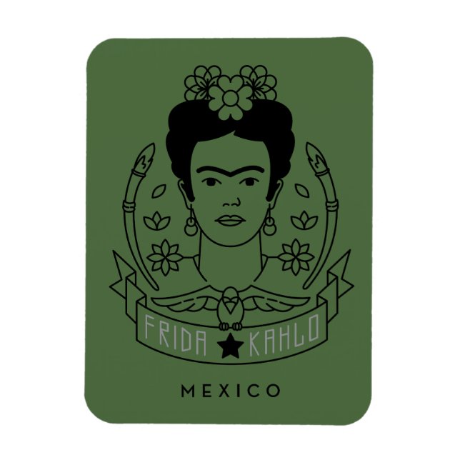 Frida Kahlo | Heroína Magnet (Vertical)