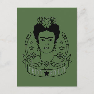 Frida Kahlo Heroína Postcard