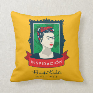 Frida Kahlo   Inspiración Cushion