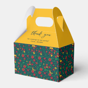 Frida Kahlo Life Symbols Favour Box