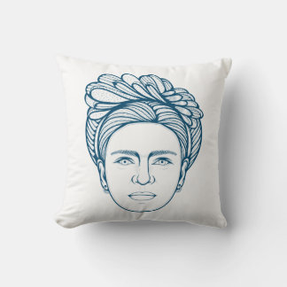 Frida Kahlo Line Art Cushion