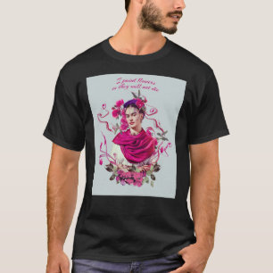 FRIDA KAHLO Mexican Feminist portrait painting Mou T-Shirt