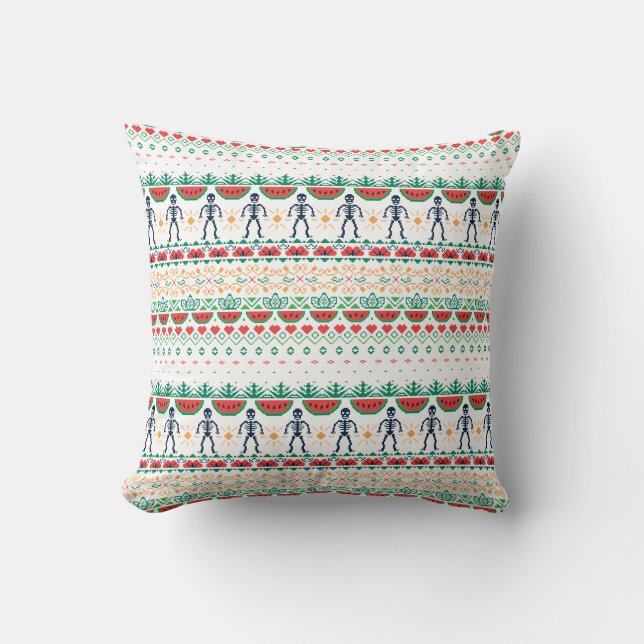 Frida Kahlo | Mexican Graphic Cushion (Front)