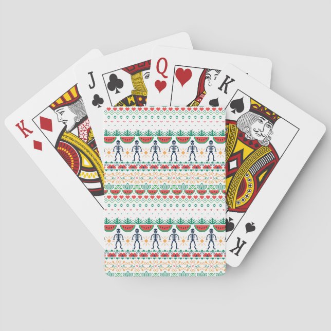 Frida Kahlo | Mexican Graphic Playing Cards (Back)