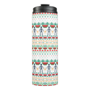 Frida Kahlo   Mexican Graphic Thermal Tumbler