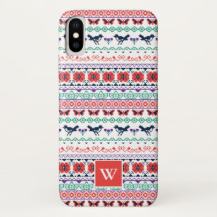 Frida Kahlo   Mexican Pattern iPhone X Case
