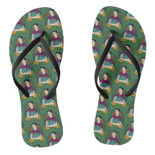 Frida Kahlo Mi Mexico Lindo Pattern Thongs