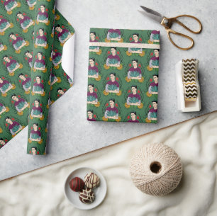 Frida Kahlo   Mi Mexico Lindo Pattern Wrapping Paper