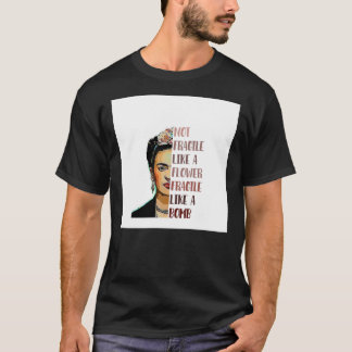 FRIDA KAHLO - Not fragile like a flower Chiffon To T-Shirt