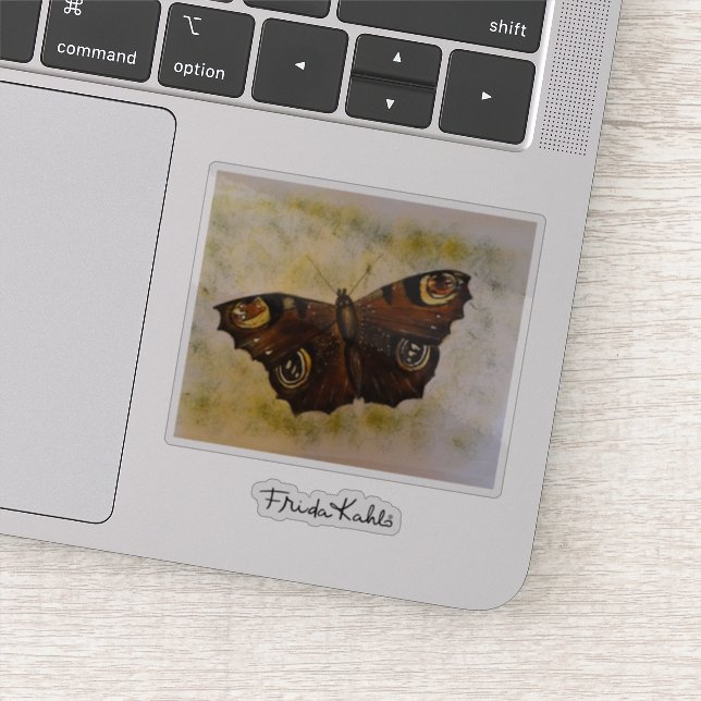 Frida Kahlo Painted Butterfly (Detail)