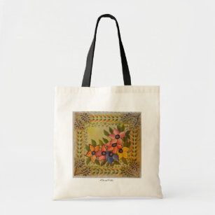 Frida Kahlo Painted Flores Tote Bag