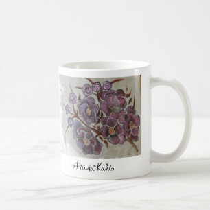 Frida Kahlo Painted Flowers Coffee Mug