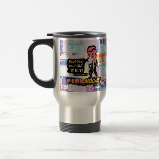 Frida Kahlo ・ Pink Noise Travel Mug