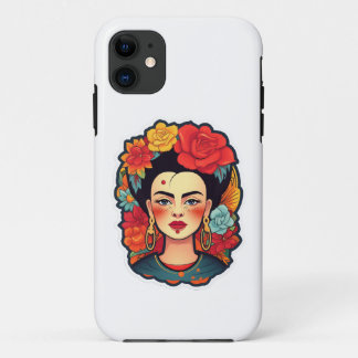 Frida Kahlo Portrait Art  iPhone 11 Case