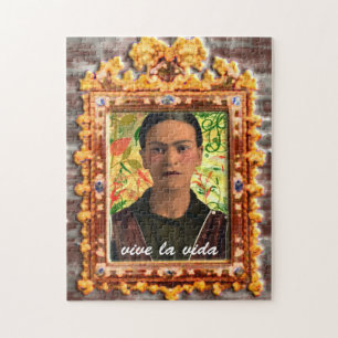 Frida Kahlo Reflejando Jigsaw Puzzle