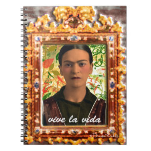Frida Kahlo Reflejando Notebook