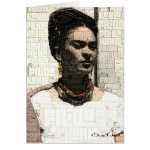 Frida Kahlo Textile Portrait