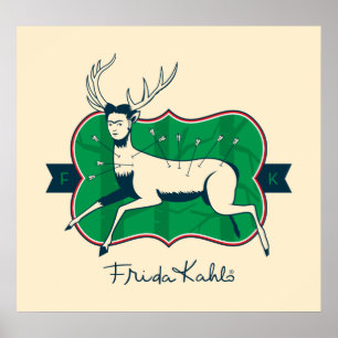 Frida Kahlo   The Wounded Deer Poster