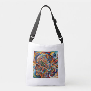 Frida Kahlo Tribute – Artistic Crossbody Bag