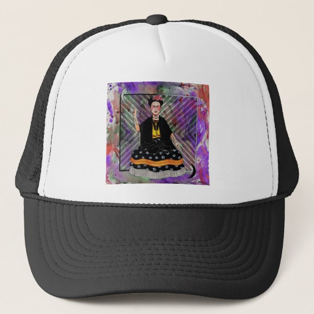 Frida Kahlo Trucker Hat (Front)