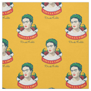 Frida Kahlo   Viva la Vida Fabric