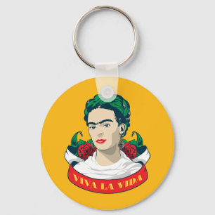 Frida Kahlo   Viva la Vida Key Ring