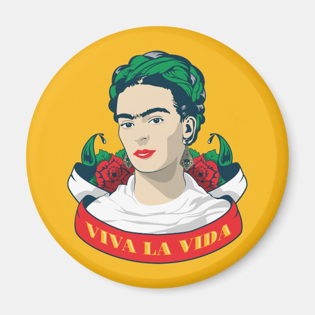 Frida Kahlo | Viva la Vida Magnet (Front)