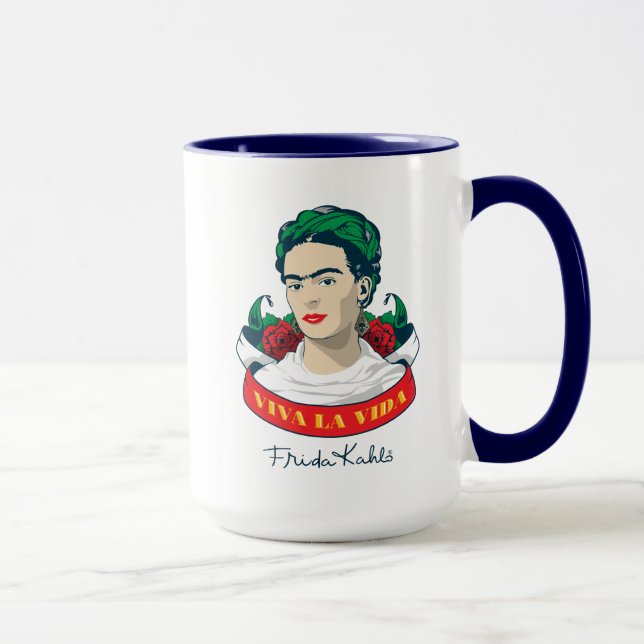Frida Kahlo | Viva la Vida Mug (Right)