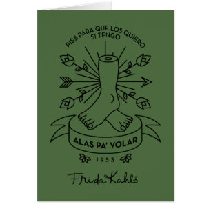 Frida Kahlo Wings to Fly