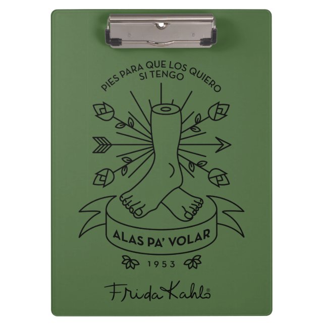 Frida Kahlo | Wings to Fly Clipboard (Front)