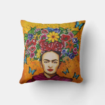frida kalho Throw Pillow