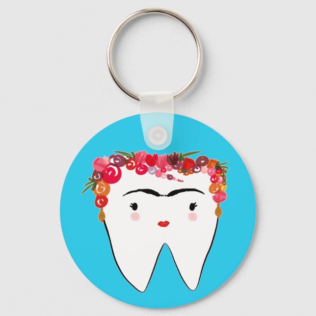 Frida Molar Key Ring (Front)