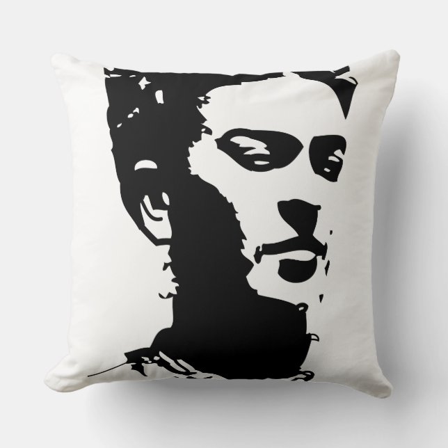 Frida Shadow Portrait Cushion (Front)