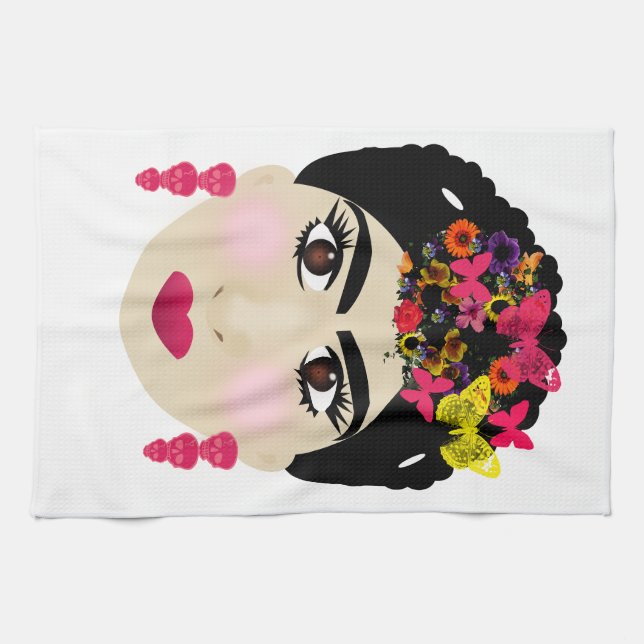 Frida Tea Towel (Horizontal)