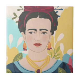 Frida's Garden Collection Ceramic Tile