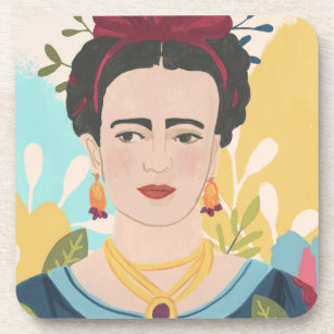 Frida's Garden Collection Coaster